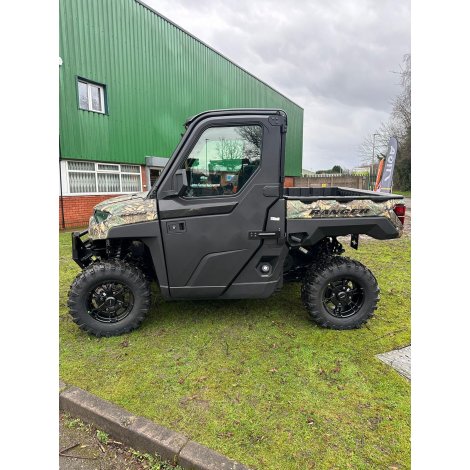 Polaris Ranger XP 1000 EPS Hunter Edition (Tractor T1b) with Full Cab and Heater Kit | Fully Road Legal 